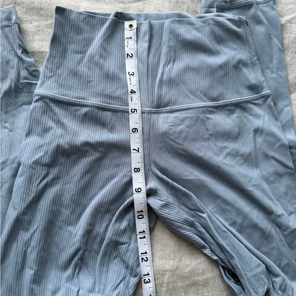 Lululemon Athletica Blue High-Waisted Leggings - Picture 8 of 12
